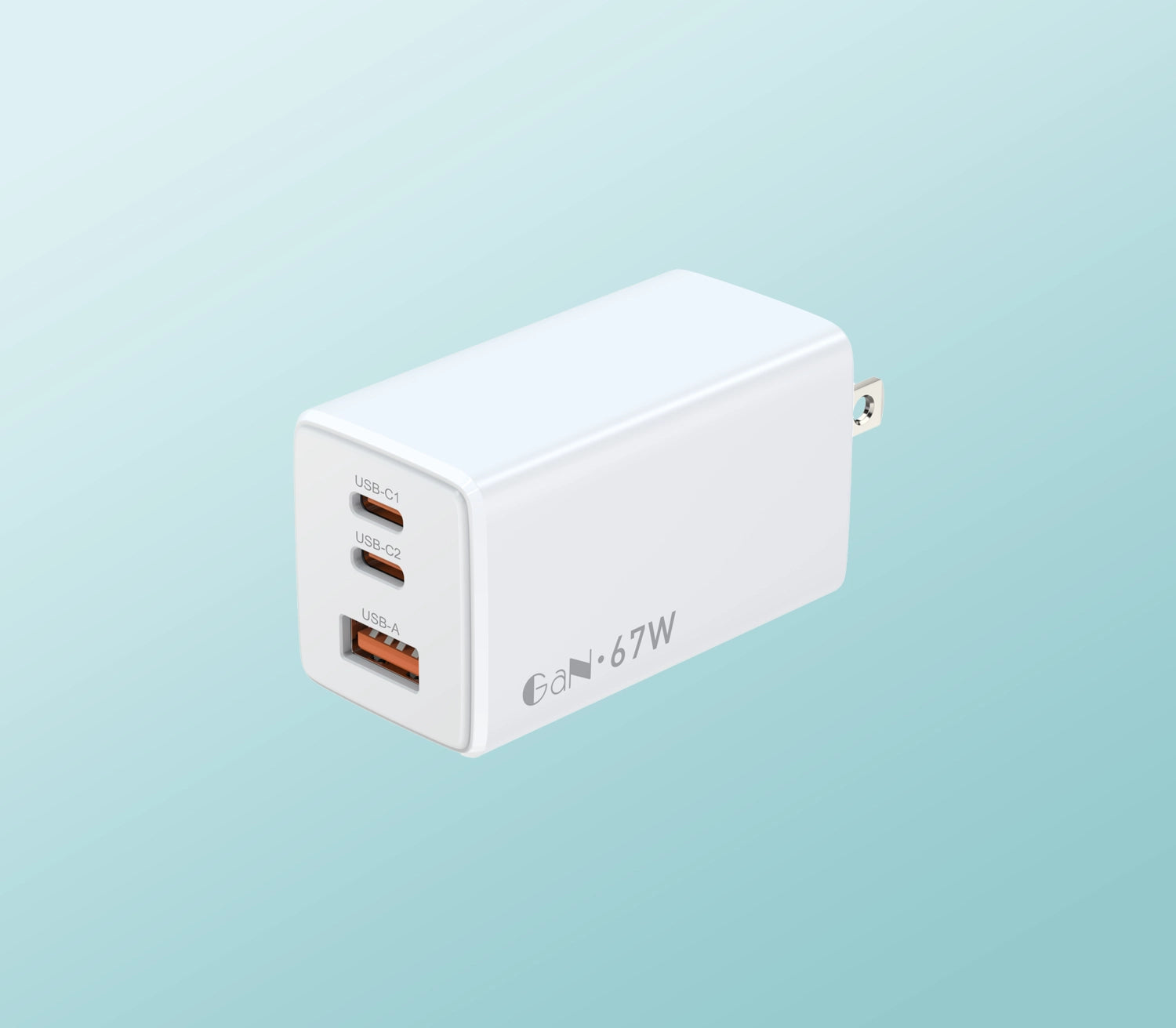 GaN 67W Multi-port Charger