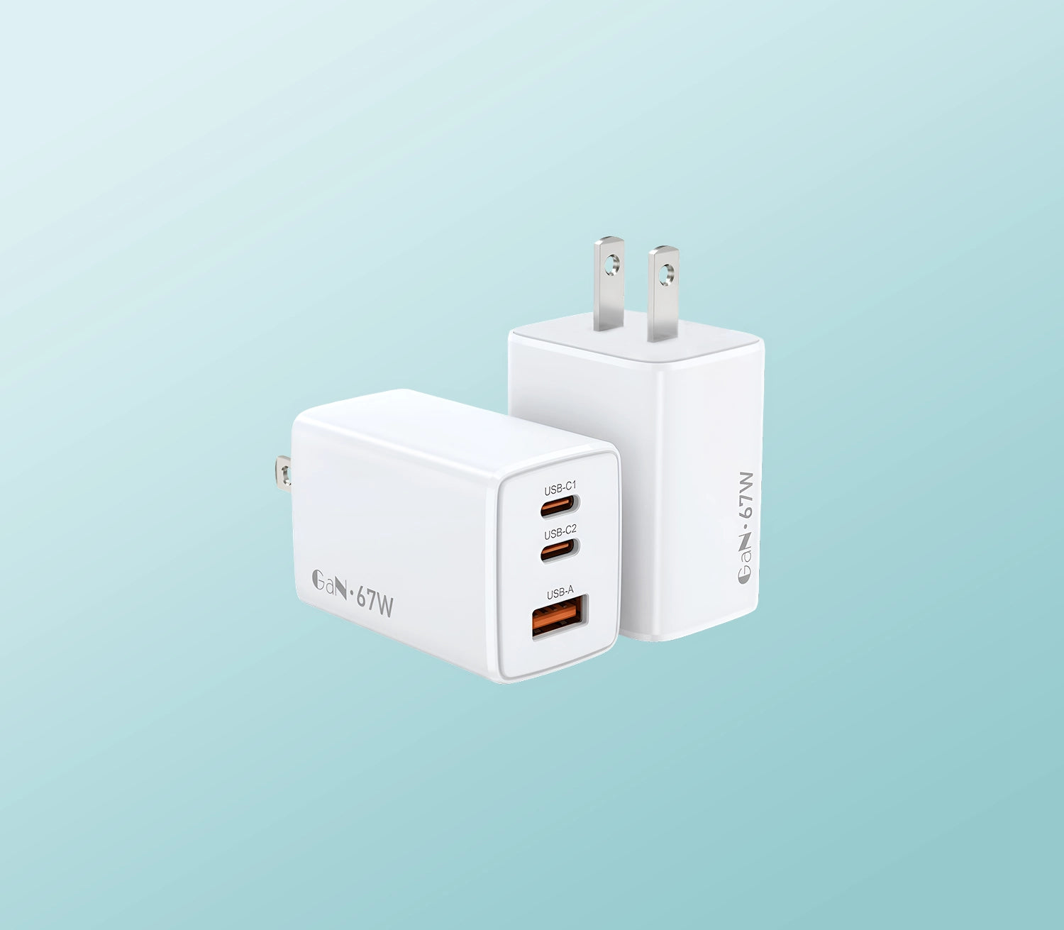 GaN 67W Multi-port Charger