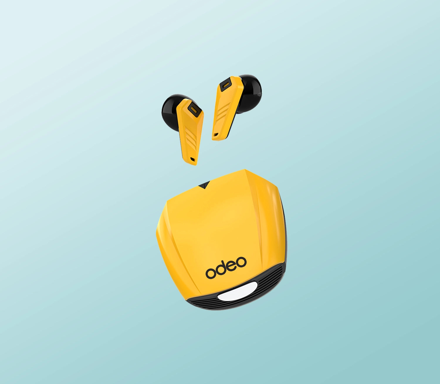 Odeo YX07 yellow earbuds